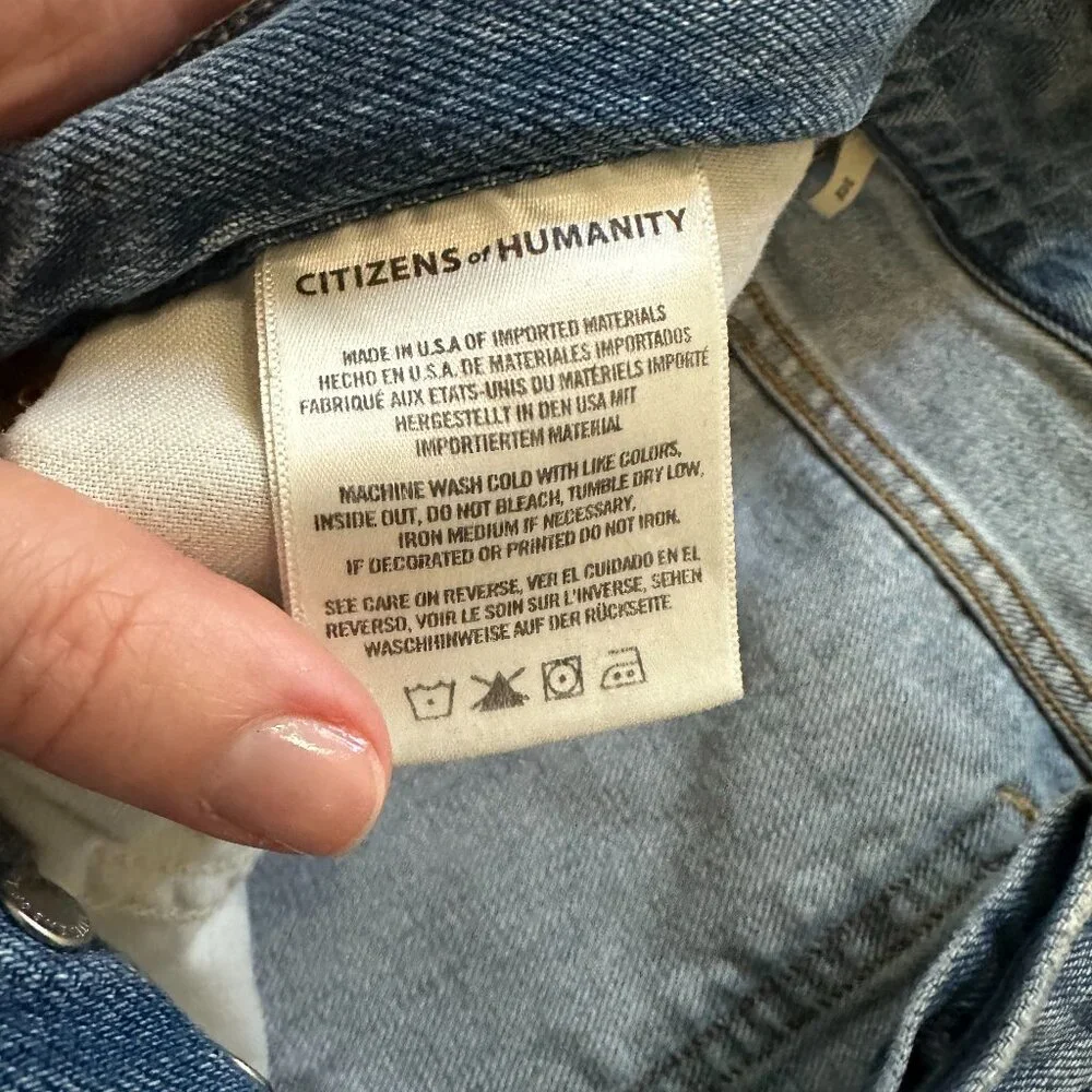 Citizens of Humanity Emerson Slim Boyfriend Jeans Distressed - 26 - Picture 7 of 14